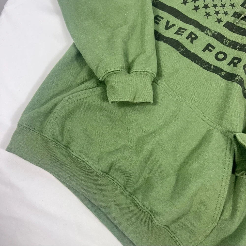 Patriotic Hunter Green 9/11 Hoodie
